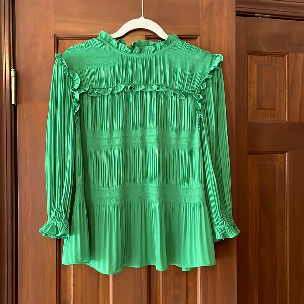 Ted Baker green blouse size 1 or small